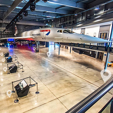 vu360 Bristol, Virtual tour of the concorde for Bristol Aerospace